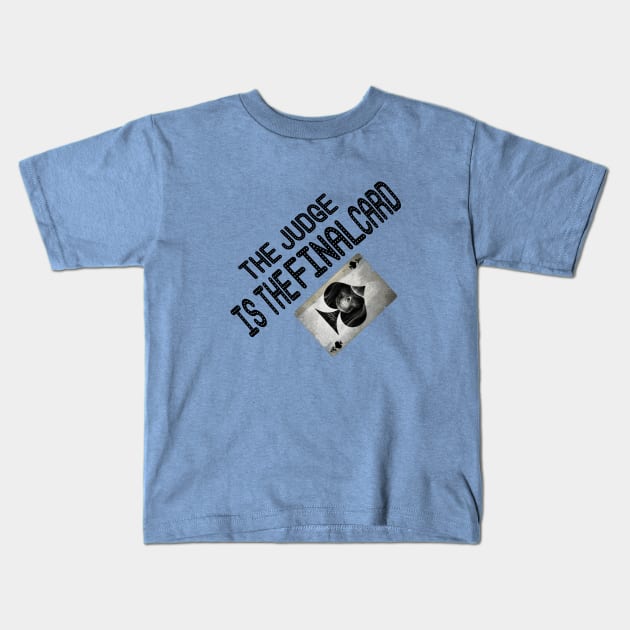 Playing card Kids T-Shirt by focusLBdesigns